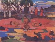 Paul Gauguin Day of the Gods (mk07) oil painting reproduction